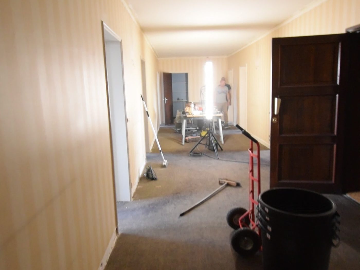 Bureaux — circulation — avant travaux